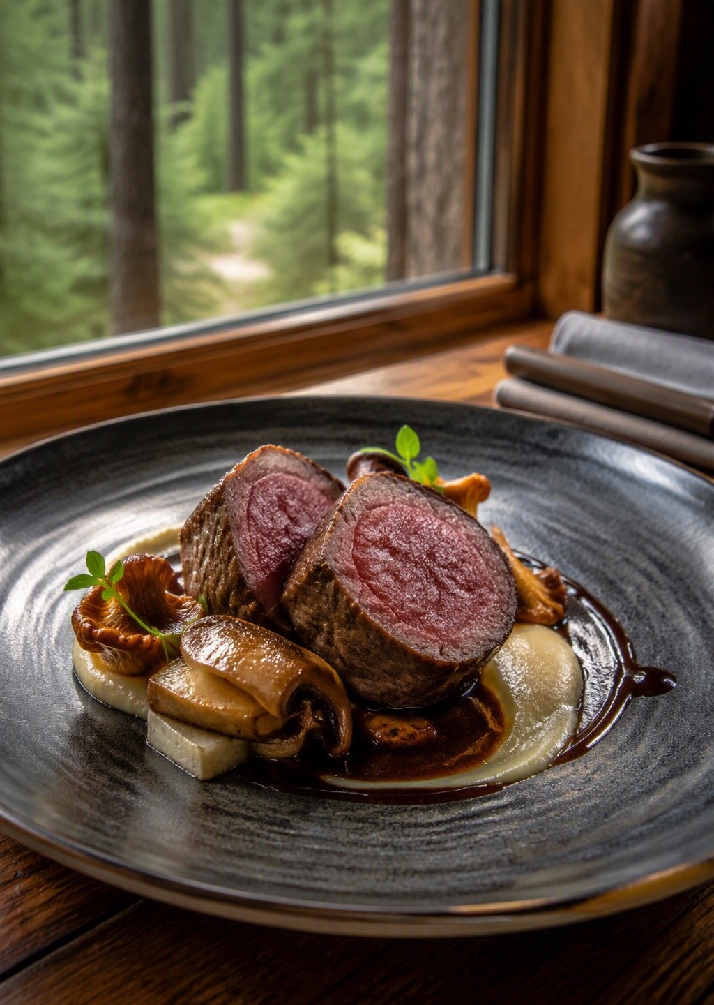 Gerecht met wild van de Veluwe