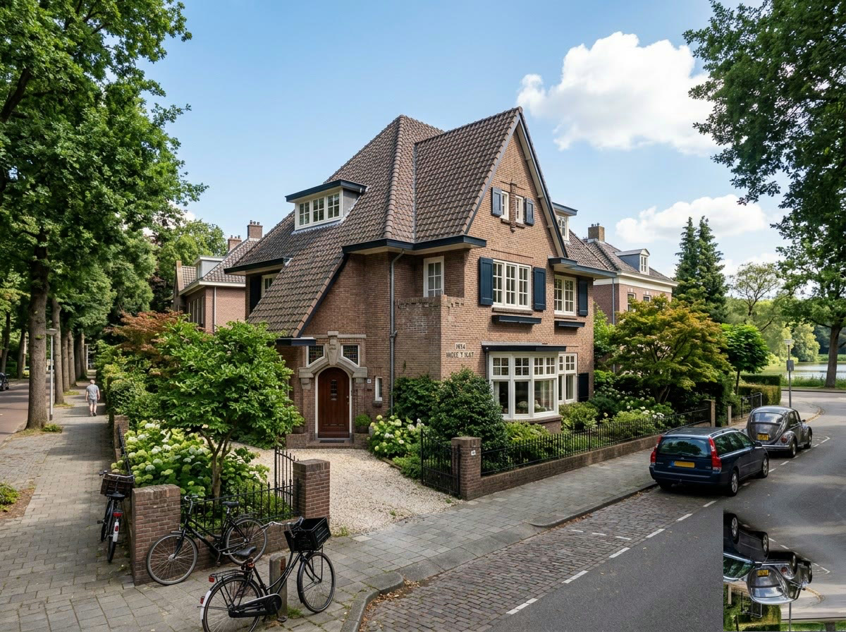 Jaren-dertig villa bij Slot Zeist — Slotlaan 288, Zeist