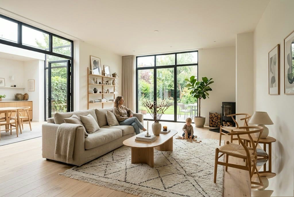 Jaren-30 hoekwoning met speelse tuin — foto 2