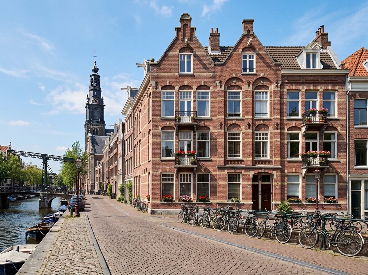 Jordaan-appartement aan het Noorderkerkhof — Noordermarkt 6, Amsterdam