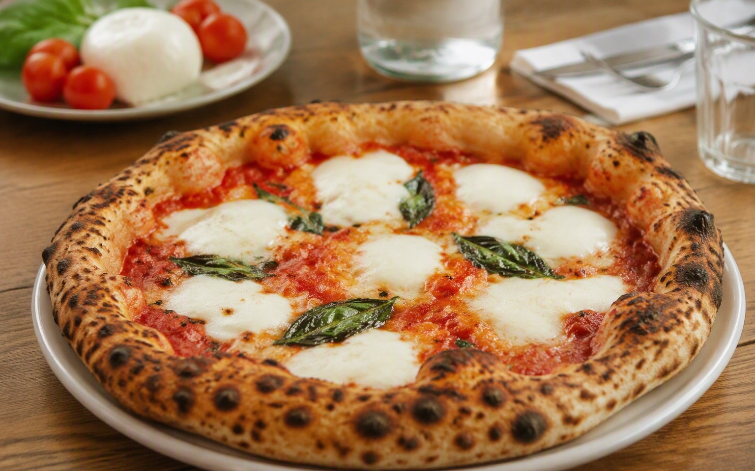 Pizza Bufalina met buffelmozzarella DOP